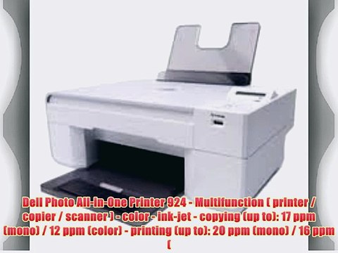 Dell Photo All-in-One Printer 924 - Multifunction ( printer / copier / scanner ) - color -