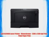 Dell B2360D Laser Printer - Monochrome - 1200 x 1200 dpi Print - Plain Paper Print