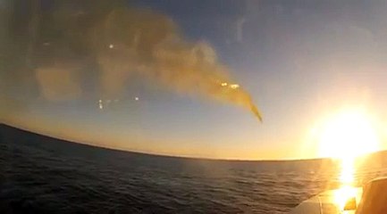 Bateau militaire Norvégien lance missile anti-navire