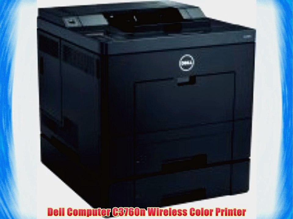 Dell Computer C3760n Wireless Color Printer
