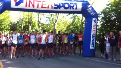 Trail d'Auray 2015 : les départs des deux courses