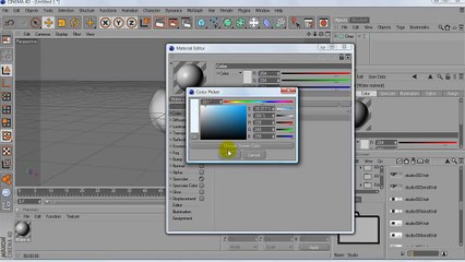 Cinema 4D tutorial: Water Drop
