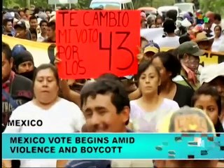 Voting Underway in Mexico Amid Tension, Violence, and Police Presence