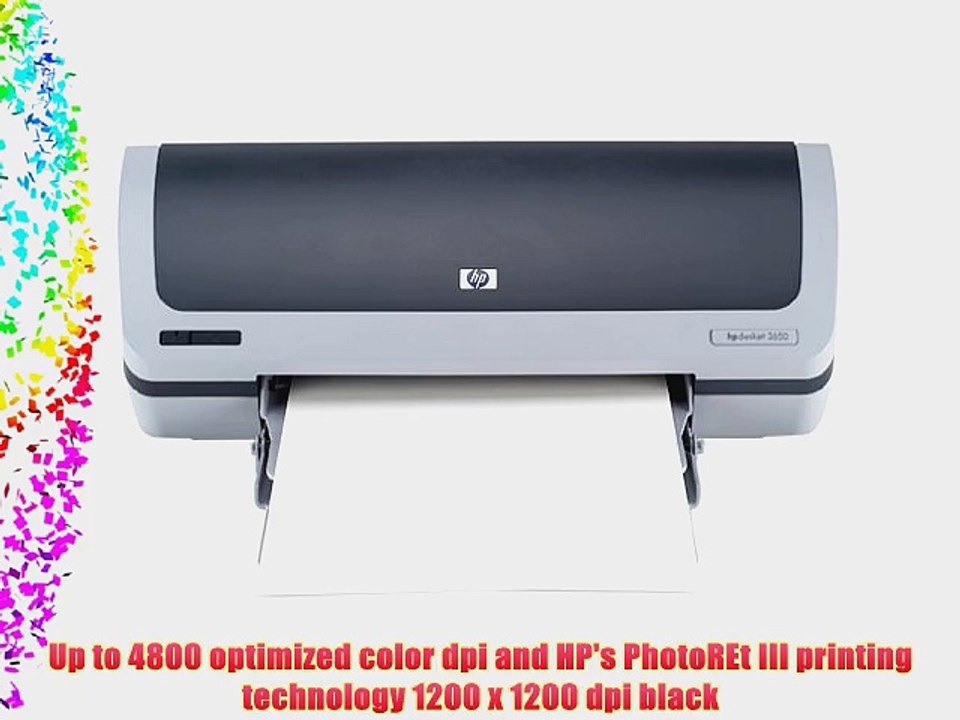 HP DeskJet 3650 Color Inkjet Printer