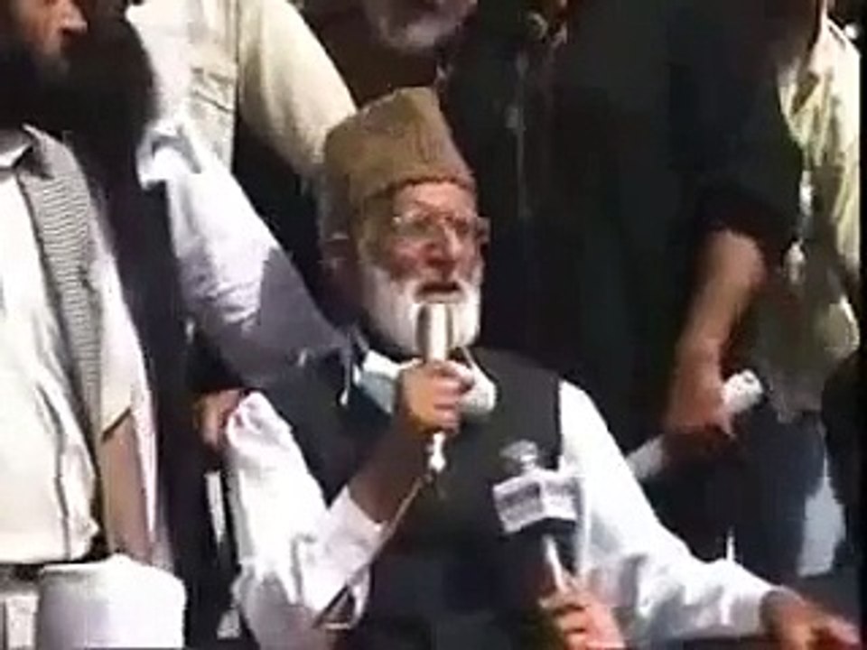 کشمیر میں سید علی گیلانی کیسے بھارتی فوج کے سام...