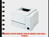 LASERJET 2200 HP LASERJET 2200 HP LASERJET 2200 [Office Product]