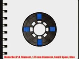 MakerBot PLA Filament 1.75 mm Diameter Small Spool Blue