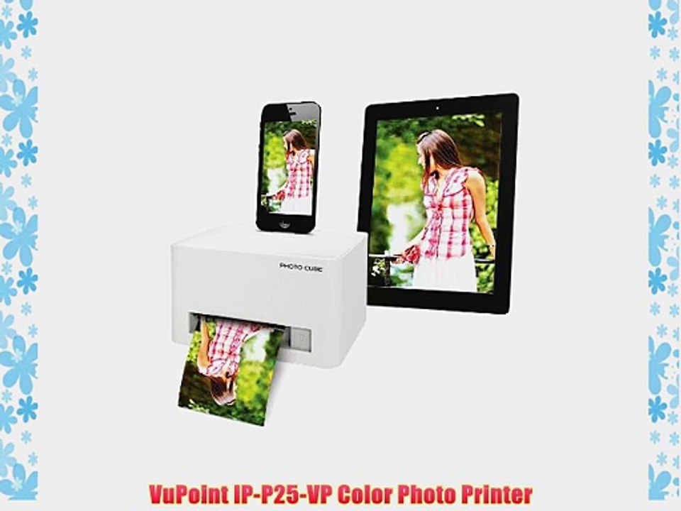 VuPoint IP-P25-VP Color Photo Printer