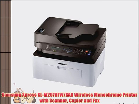 Samsung Xpress SL-M2070FW/XAA Wireless Monochrome Printer with Scanner Copier and Fax