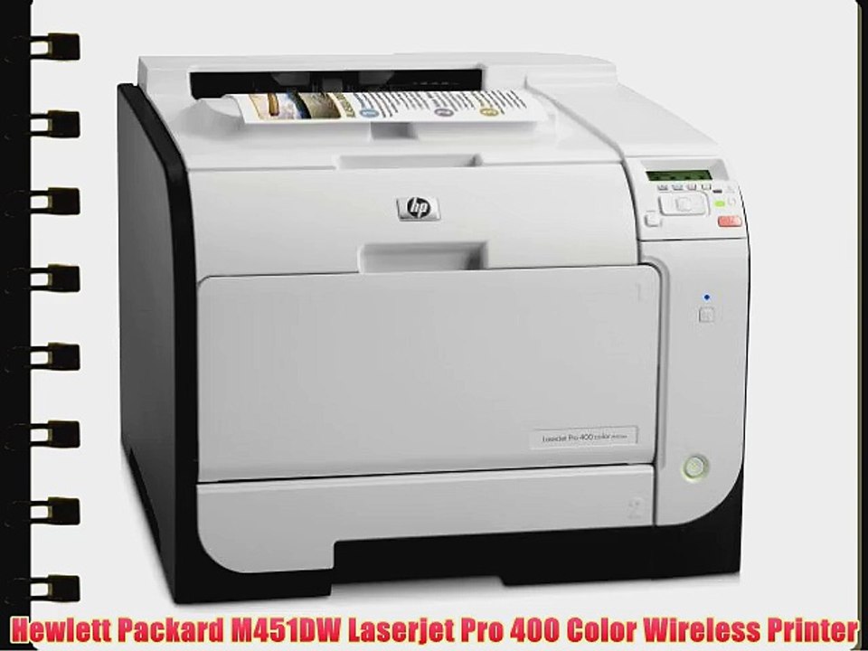 Hewlett Packard M451DW Laserjet Pro 400 Color Wireless Printer