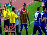 طرد محمد هانى لاعب الأهلى عقب نزوله بمباراة الأفريقى