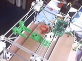 RepRap Mendel extruder mechanism