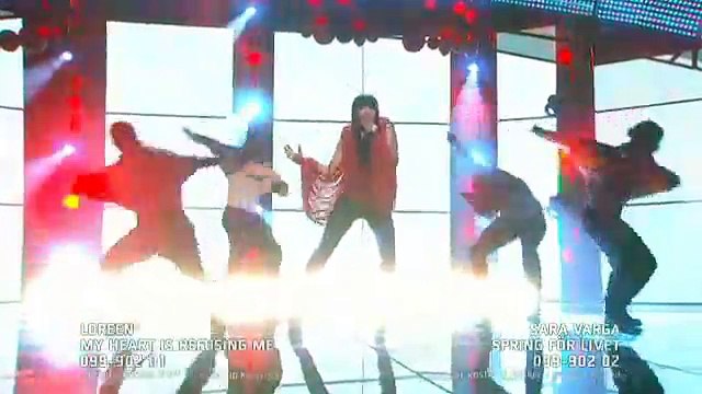 Loreen - My Heart Is Refusing Me (Melodifestivalen 2011) [Andra chansen]