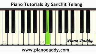 Selfie Le Le Re (Bajrangi Bhaijaan) Piano Tutorial ~ Piano Daddy