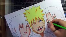 Speed Drawing TEAM 7 - Naruto Tribute