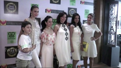 LAUNCH OF SHINE YOUNG 2015 BY AMRITA ARORA WITH ADITI GOWITRIKAR -1