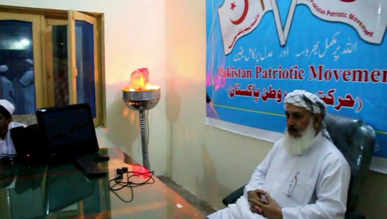 SHEIKH UL QURAN MULANA MUHAMMAD TAYYEB, ABDUL RASHEED YOUSAFZAI,INAUGRATION OF JAMIA MASJID ( SHEIKH UL QURAN MULAN MOHAMMAN TAHIR) WITH PAKISTAN PATRIOTIC MOVENT AND ANP WALI.