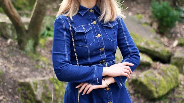 Tara's OOTD: 70s Denim Dress