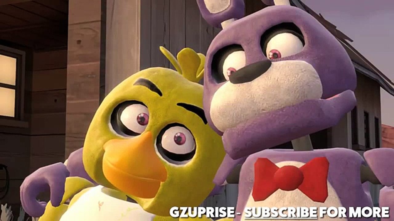 FNAF Animation _ Bonnie Save Chica (Five Night's At Freddys SFM) [SFM FNAF]