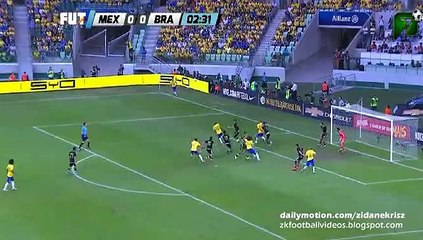 Tardelli 1st Chance - Brazil vs Mexico Friendly 07.06.2015