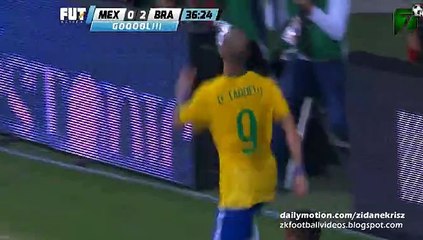 2-0 Diego Tardelli Goal _ Brazil vs Mexico Friendly 07.06.2015