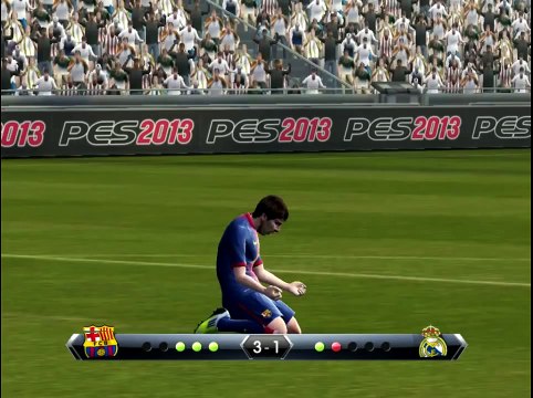 PES 2013 - Penalty Shootout [Real Madrid vs Barcelona]
