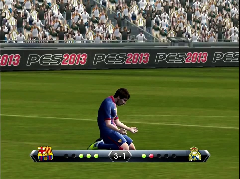 PES 2013 - Penalty Shootout [Real Madrid vs Barcelona]