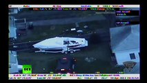 Boston Bombings: Footage Of Suspect Hiding In Boat - Tsarnaev HD Video