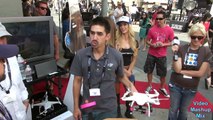 DJI Phantom Quadcopter Demo at 2013 Cine Gear Expo - Paramount Studios