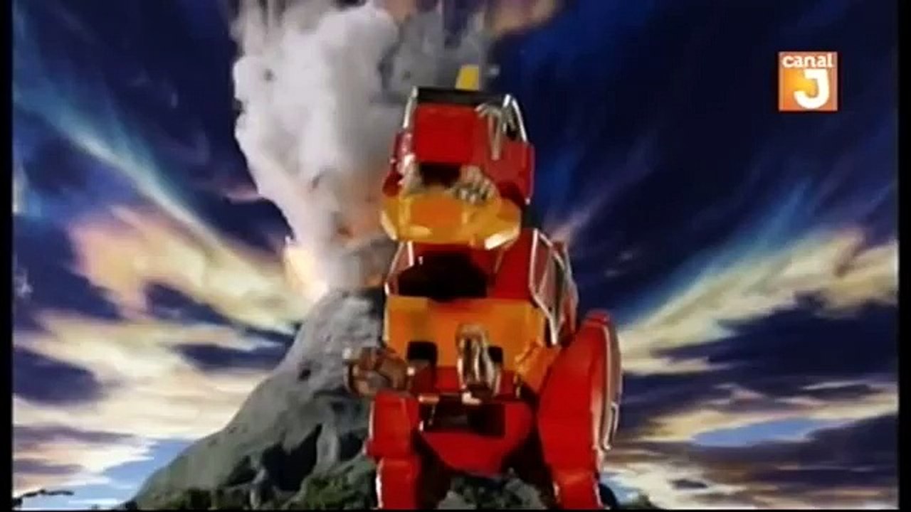 Power Rangers Dino Charge - Extrait VF - Formation Dino Charge Megazord Formation Para-Raptor