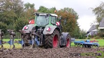 Fendt 936 Vario   Lemken | Ploughing & Power Harrowing in one pass | Flevoland