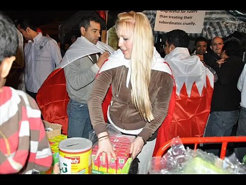 أكبر فضائح الشيعة في مضاهرة البحرين