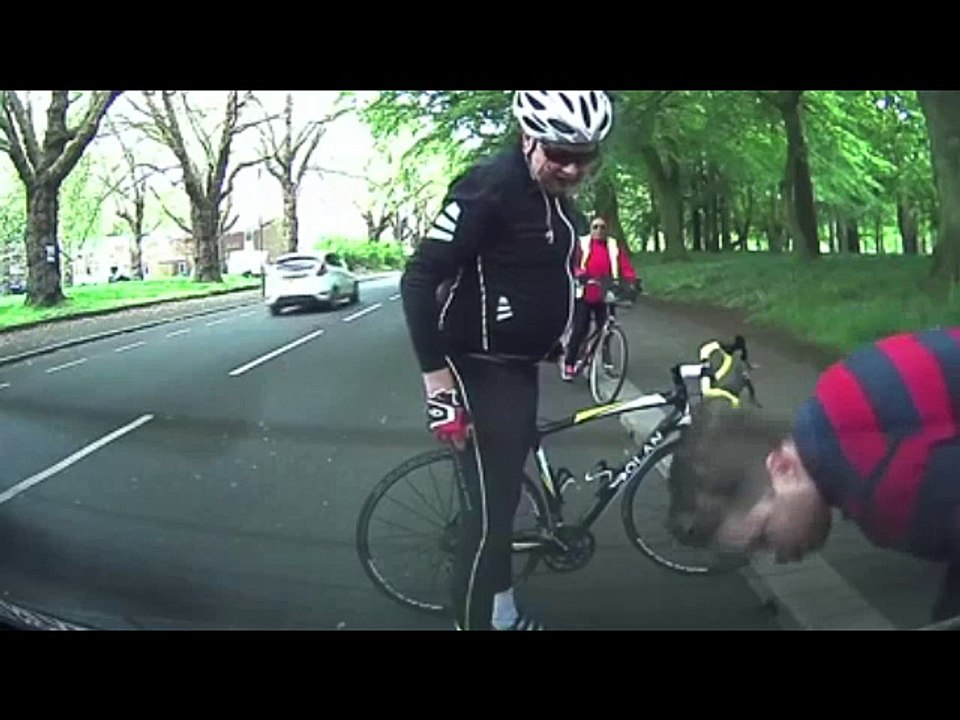 Gapowaty rowerzysta