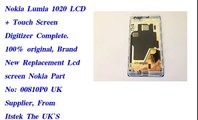 Nokia Lumia 1020 LCD  Touch Screen Digitizer Complete
