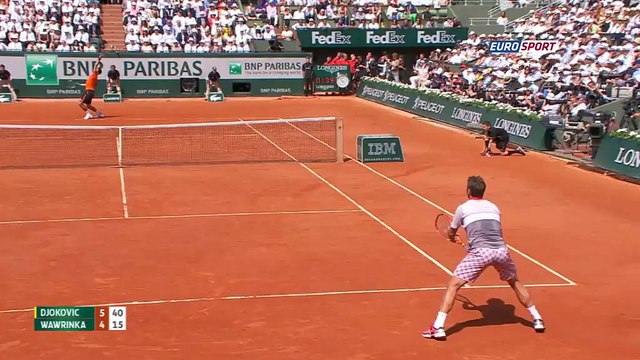 Wawrinka - Djokovic : le résumé de la finale de Roland-Garros 2015