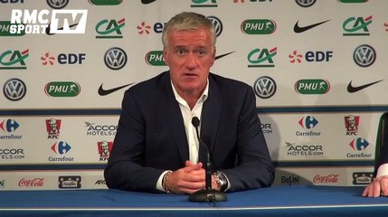 Deschamps : "Je ne vais pas trouver d'excuse"
