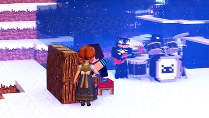 ♪FROZEN: Você quer brincar na neve (Parodia) Quero jogar Minecraft