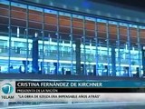 La presidenta Cristina Fernández de Kirchner inauguró la Terminal C de Ezeiza