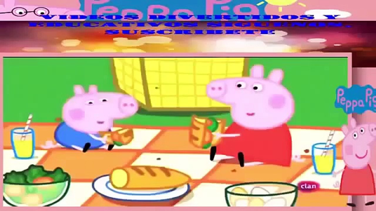 Peppa pig Castellano Temporada 3x06 De acampada en vacaciones