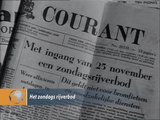 Het zondags rijverbod - 1956