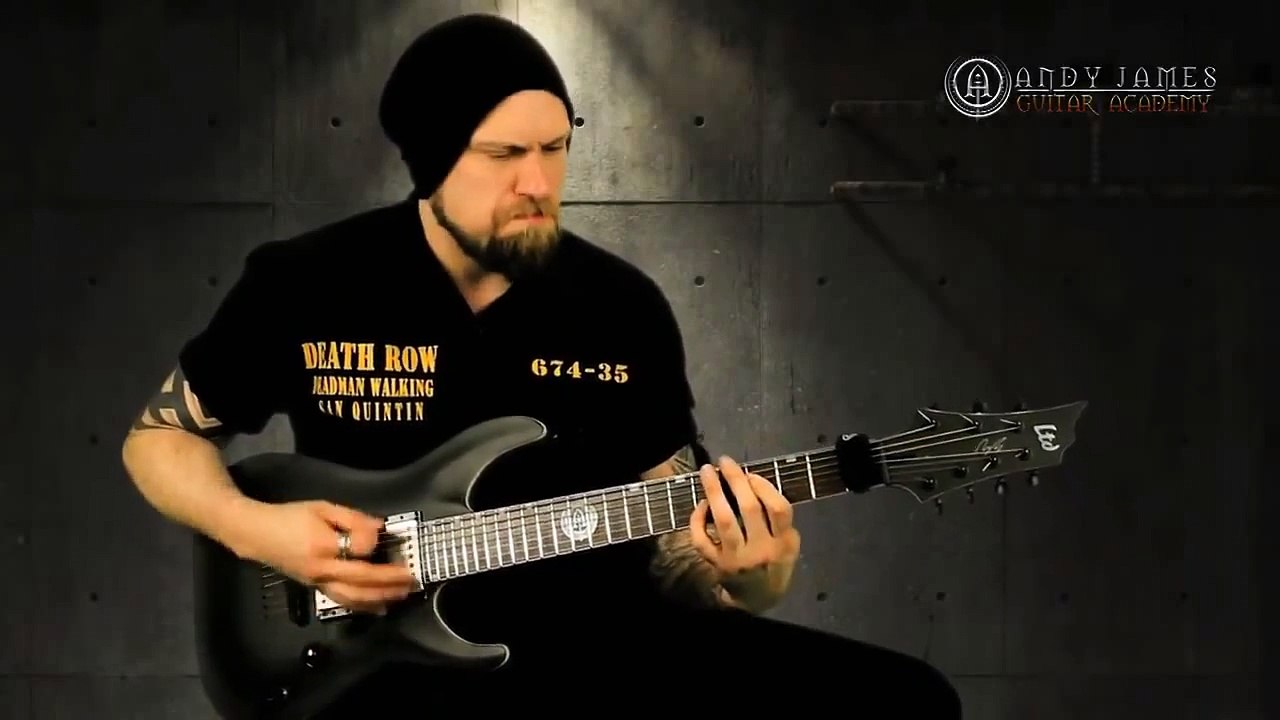 Andy James - Mr. Mayhem Guitar Demonstration