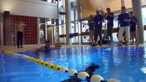 Underwater footage of Dajana Zoretić 150 DNF at the RMC Wiesbaden 2010 freediving competition