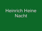 Heinrich Heine Nacht