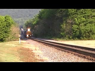 CSX Mixed Freight Train