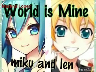 VOCALOID - World is Mine version Miku & Len