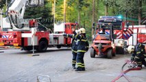 Zeist: Zeer grote brand autowerkplaats Zwitsersekade