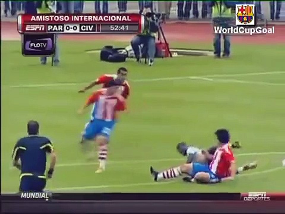 Paraguay 2-2 Ivory Coast - 2010