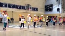 Christian the dance at Japanese school