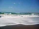 Waves in Paphos Cyprus Coral Bay