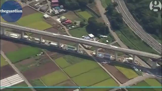 Japan's maglev train breaks world speed record